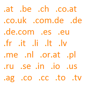Was ist eigentlich... eine Domain? 3 Domainendungen Beispiel