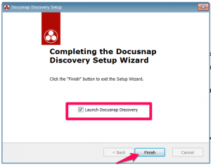 Die Installation des docusnap Discovery-Service erledigen Sie in wenigen Minuten