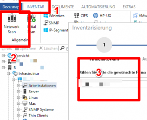IT-Dokumentation mit docusnap 7 Firma für die spätere IT-Dokumentation des Kunden anlegen