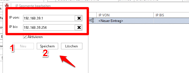IT-Dokumentation mit docusnap 4 IP-Bereiche lassen sich mit docusnap eingrenzen