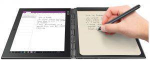 Lenovo Yogabook - Praxistest und Review 2 Notigen machen: Spielend einfach und technisch cool gelöst
