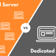 difference between shared and dedicated server