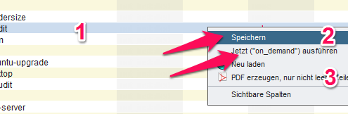 Schritt 2 der Software-Zuweisung: Speicher und Starten