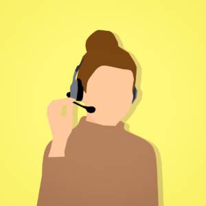 2019 06 pixabay Was ist IP Telefonie Frau die über das Headset telefoniert.