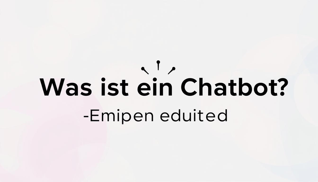 Was ist ein Chatbot – Einfach erklärt
