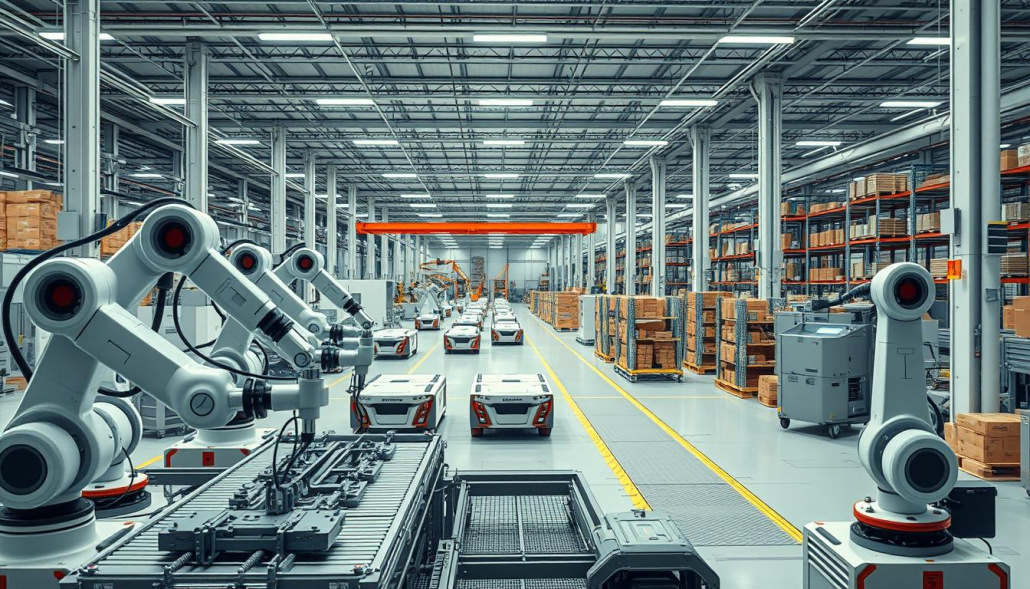 KI-gesteuerte Roboter in der Industrie