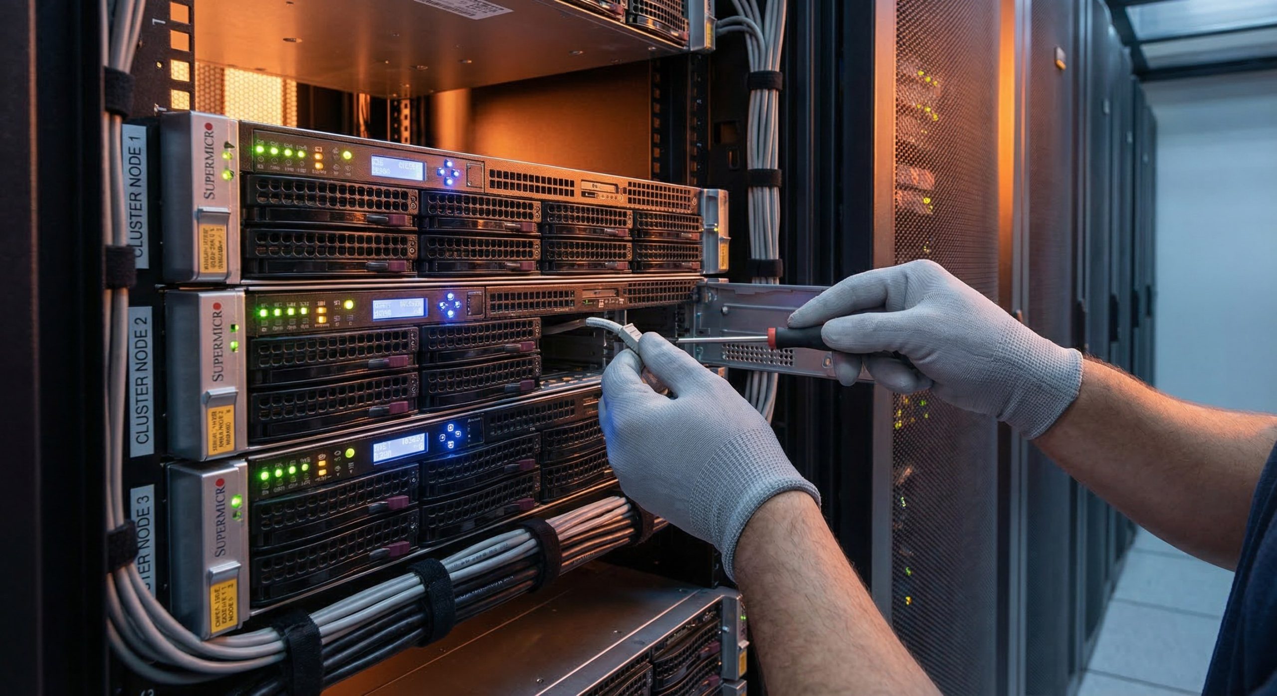 Proxmox 3-Node Cluster mit Ceph