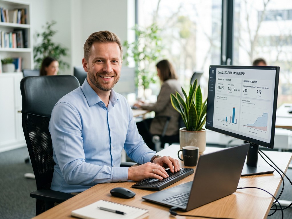E-Mail Sicherheit Phishing Schutz IT-Experte Biteno