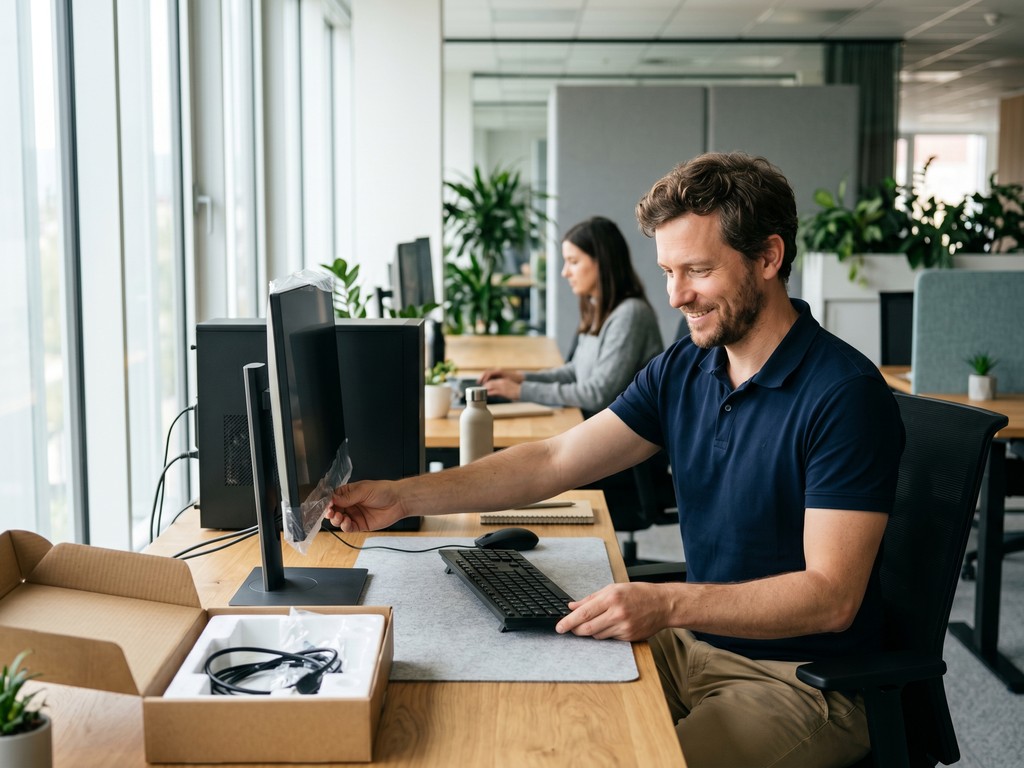 Hardware Software Einrichtung Workstation IT Biteno