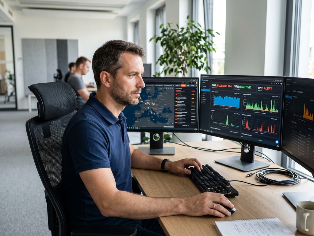 Managed Firewall IT-Sicherheit Spezialist Biteno